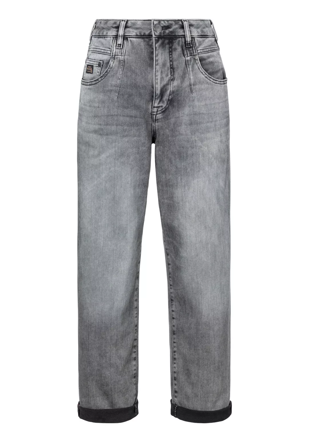 Herrlicher Loose-fit-Jeans Brooke Organic Denim Brushed mit figurbetonenden günstig online kaufen