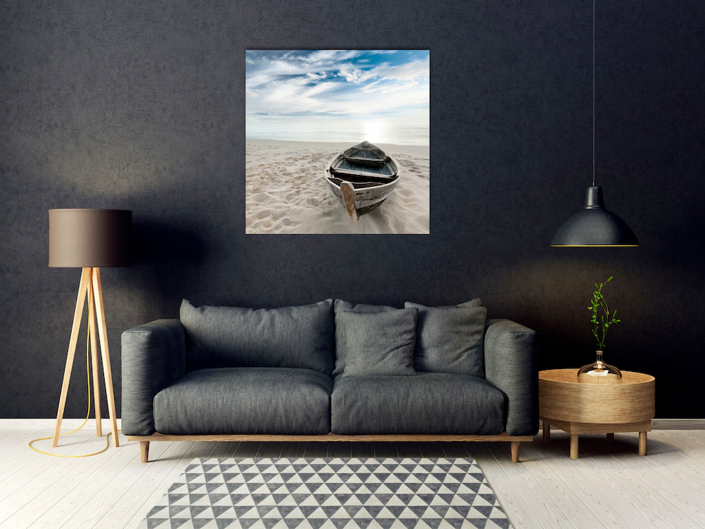 queence Acrylglasbild "Erwin", Himmel-Meer-Spa-Spa Bilder-Schiffe-Meer Bild günstig online kaufen