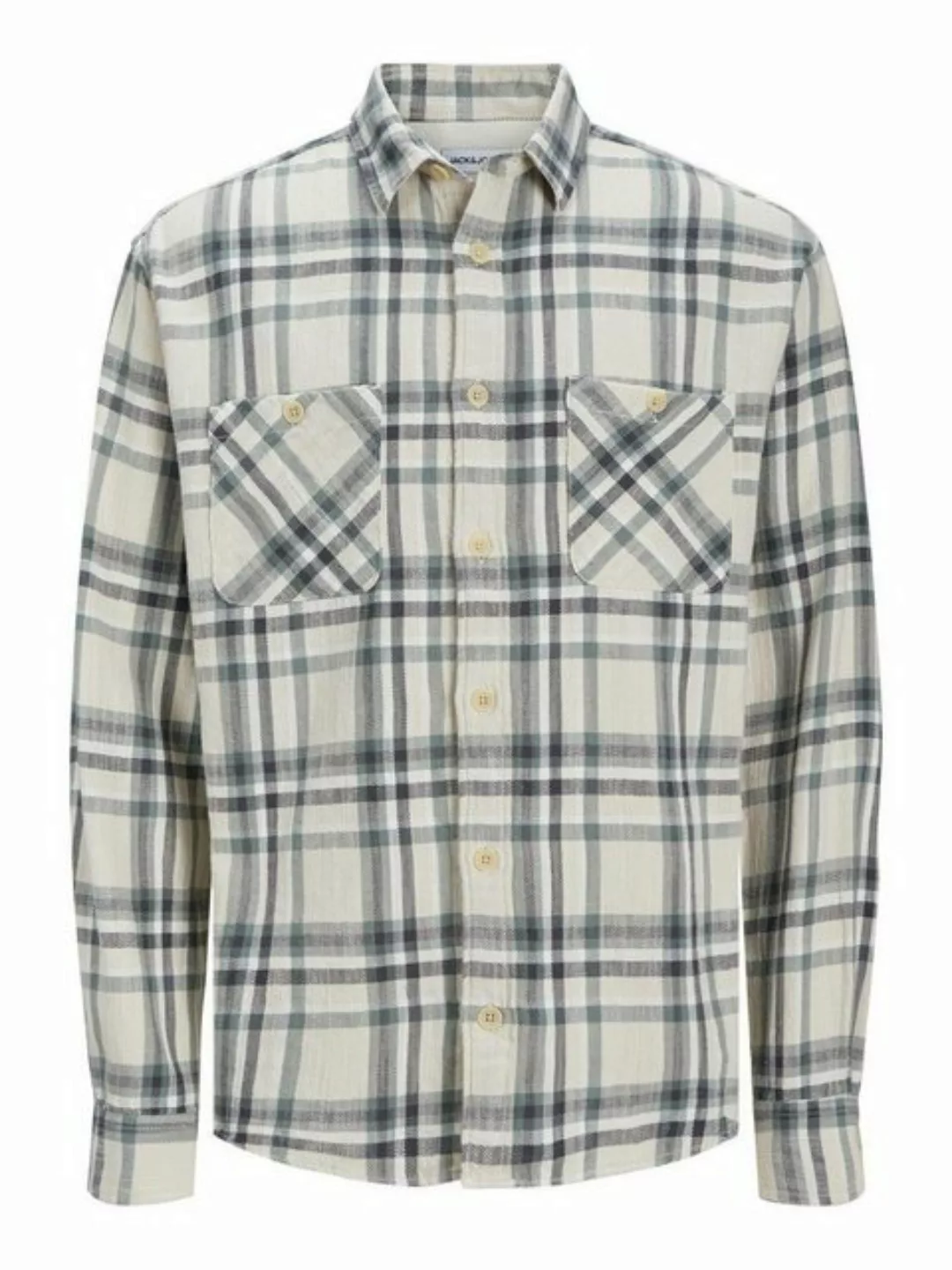 Jack & Jones Herren Freizeit Hemd JJEMICHAEL OVERSHIRT Comfort Fit günstig online kaufen