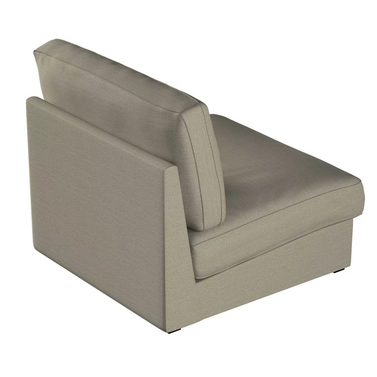 Bezug für Kivik Sessel nicht ausklappbar, grau-braun, Bezug für Sessel Kivi günstig online kaufen