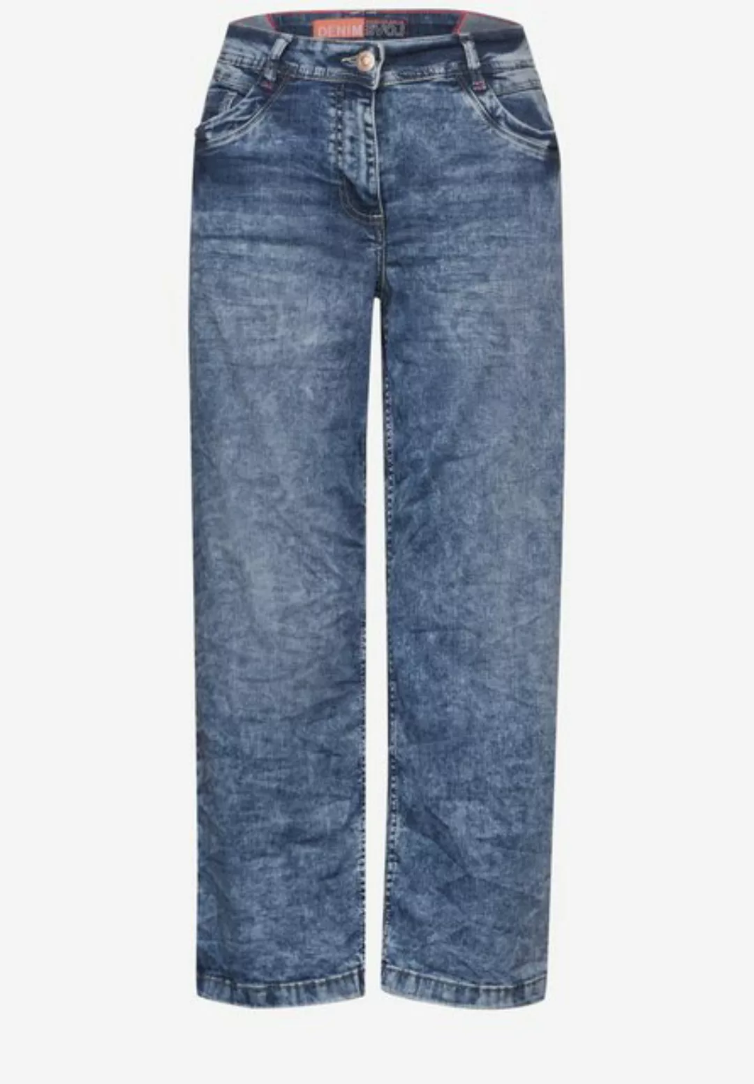 Cecil Dehnbund-Hose Style NOS Neele Mid Blue günstig online kaufen