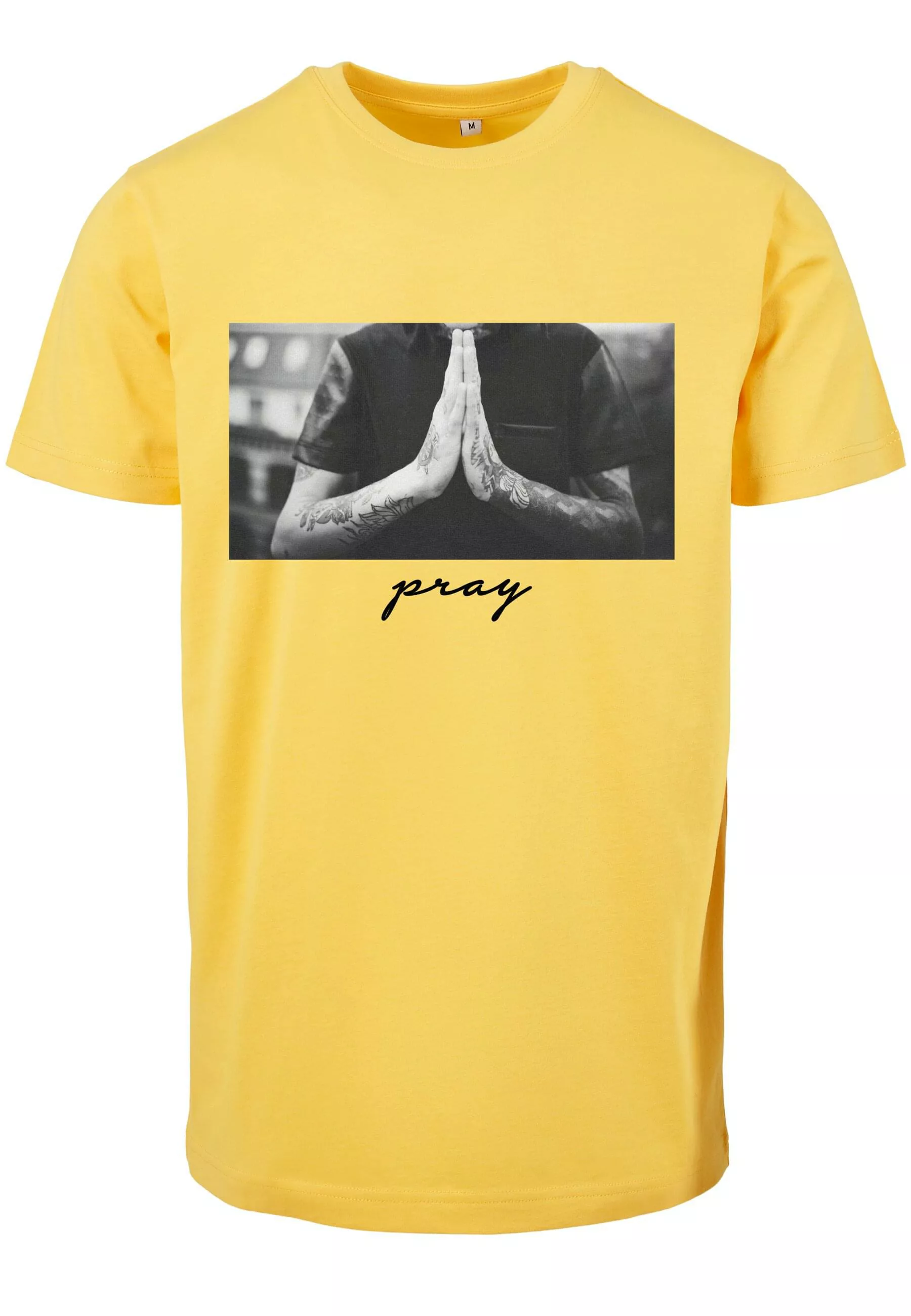 MisterTee T-Shirt "MisterTee Herren Pray Tee" günstig online kaufen