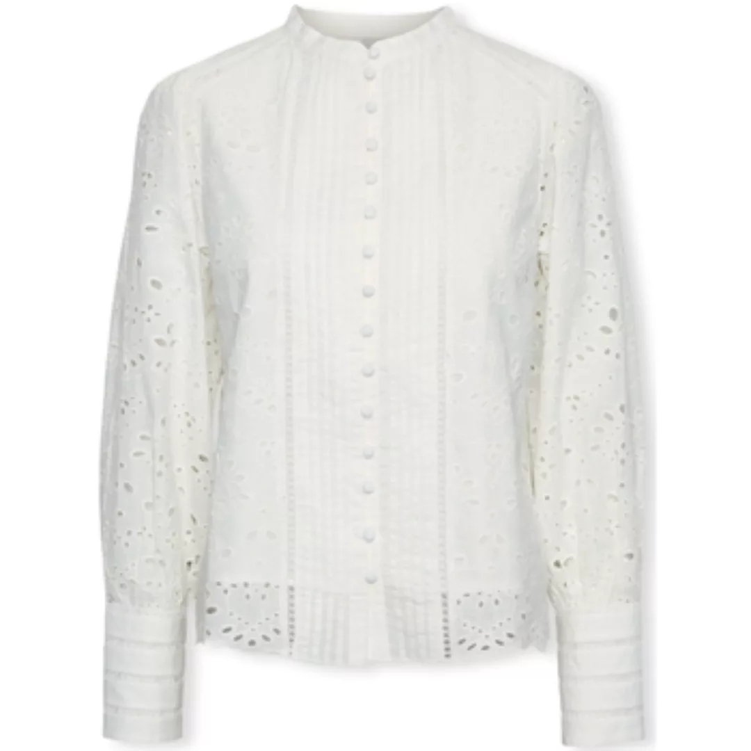 Y.a.s  Blusen YAS Noos Alessia Shirt L/S - Star White günstig online kaufen