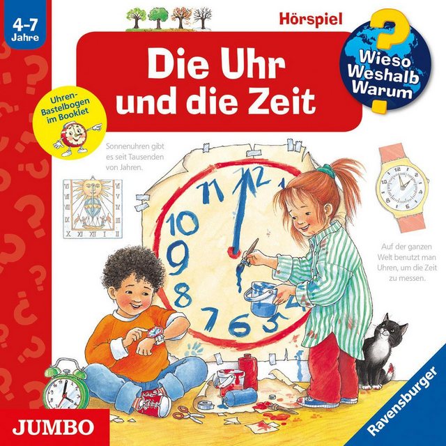 JUMBO Verlag Hörspiel Die Uhr und die Zeit günstig online kaufen