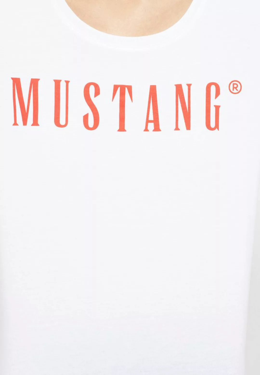 MUSTANG Kurzarmshirt "T-Shirt" günstig online kaufen