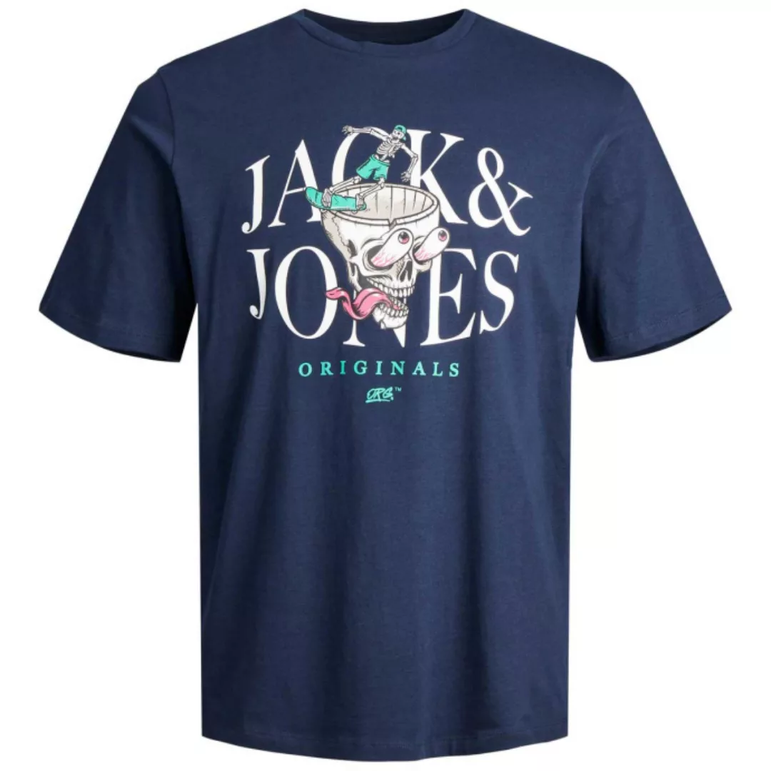 Jack&Jones T-Shirt mit Skull-Print günstig online kaufen