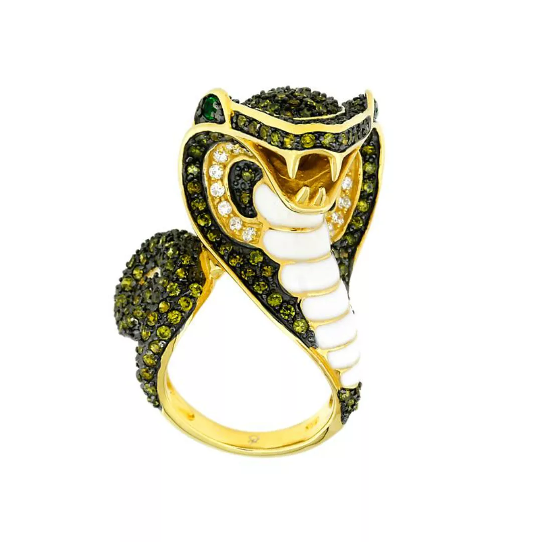 Ring Eurydike aus 925 Sterling Silber Schmuck für Damen Heat Gr.16 günstig online kaufen