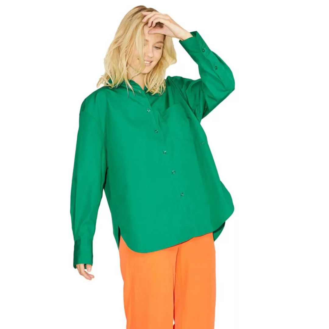 Jjxx Jamie Relaxed Poplin Langarm Hemd XL Jolly Green günstig online kaufen