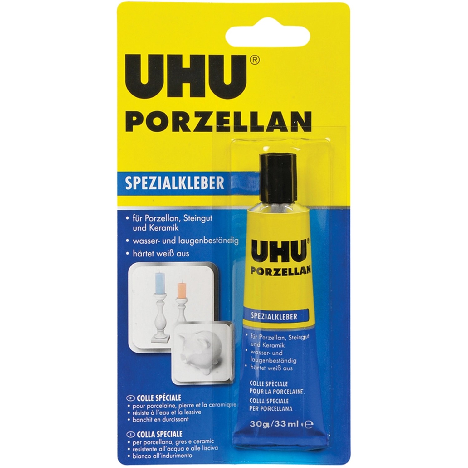 Uhu Porzellan Spezialkleber Weiß 30 g günstig online kaufen