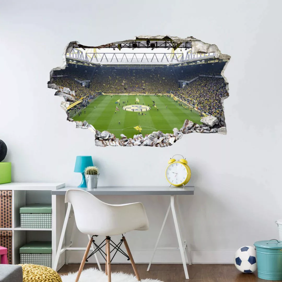 Wall-Art Wandtattoo »Wandsticker BVB Fan Choreo«, (1 St.), selbstklebend, e günstig online kaufen