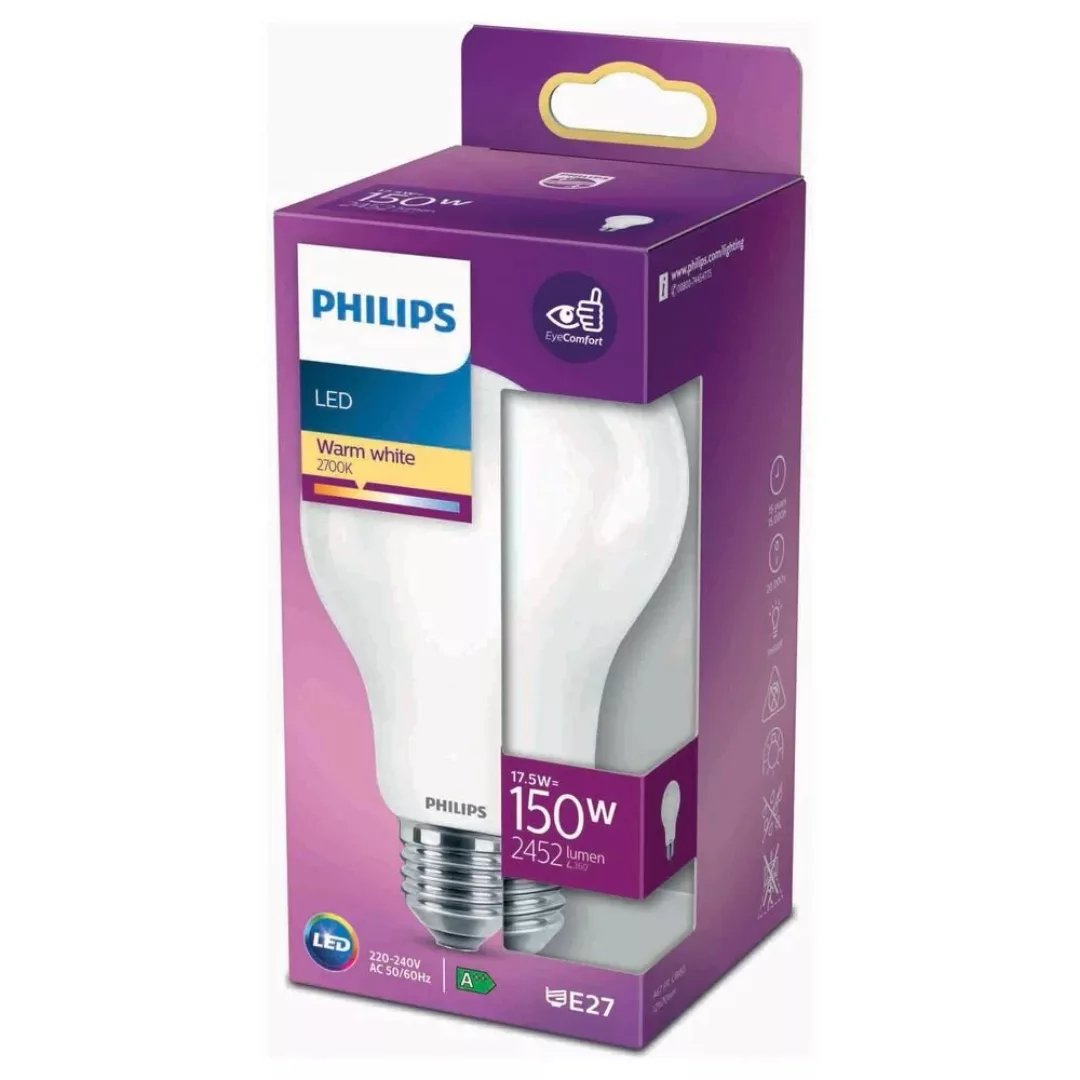 Philips E27 LED-Lampe 17,5W warmweiß matt günstig online kaufen