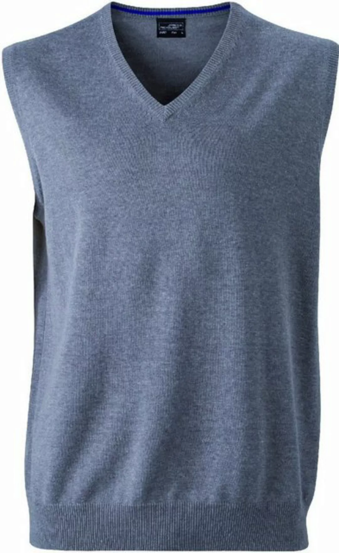 James & Nicholson Pullunder JN 657 Herren V-Neck Pullunder Leichte Strickqu günstig online kaufen