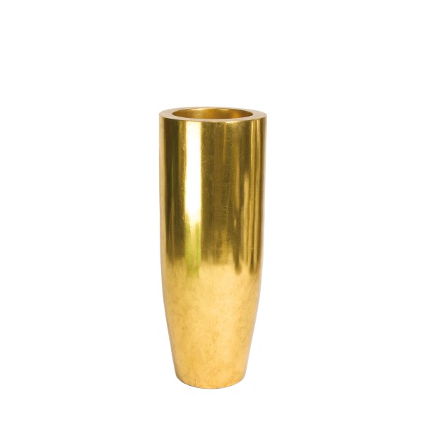 Pandora elegante Bodenvase Ø 35 cm, Höhe 90 cm gold leaf günstig online kaufen