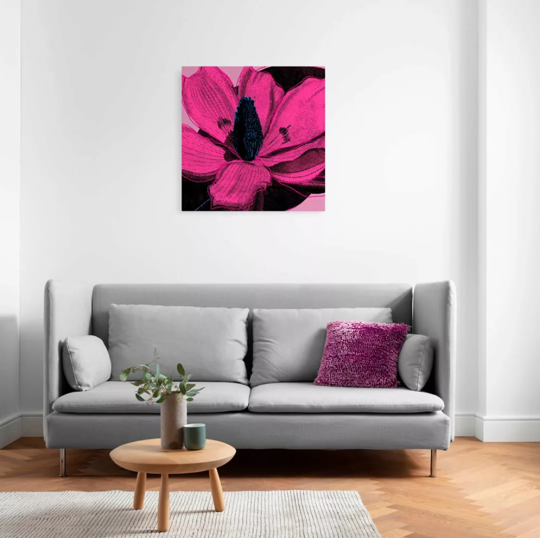 Komar Leinwandbild "Pink Fusion", (1 St.), 60x60 cm (Breite x Höhe), Keilra günstig online kaufen