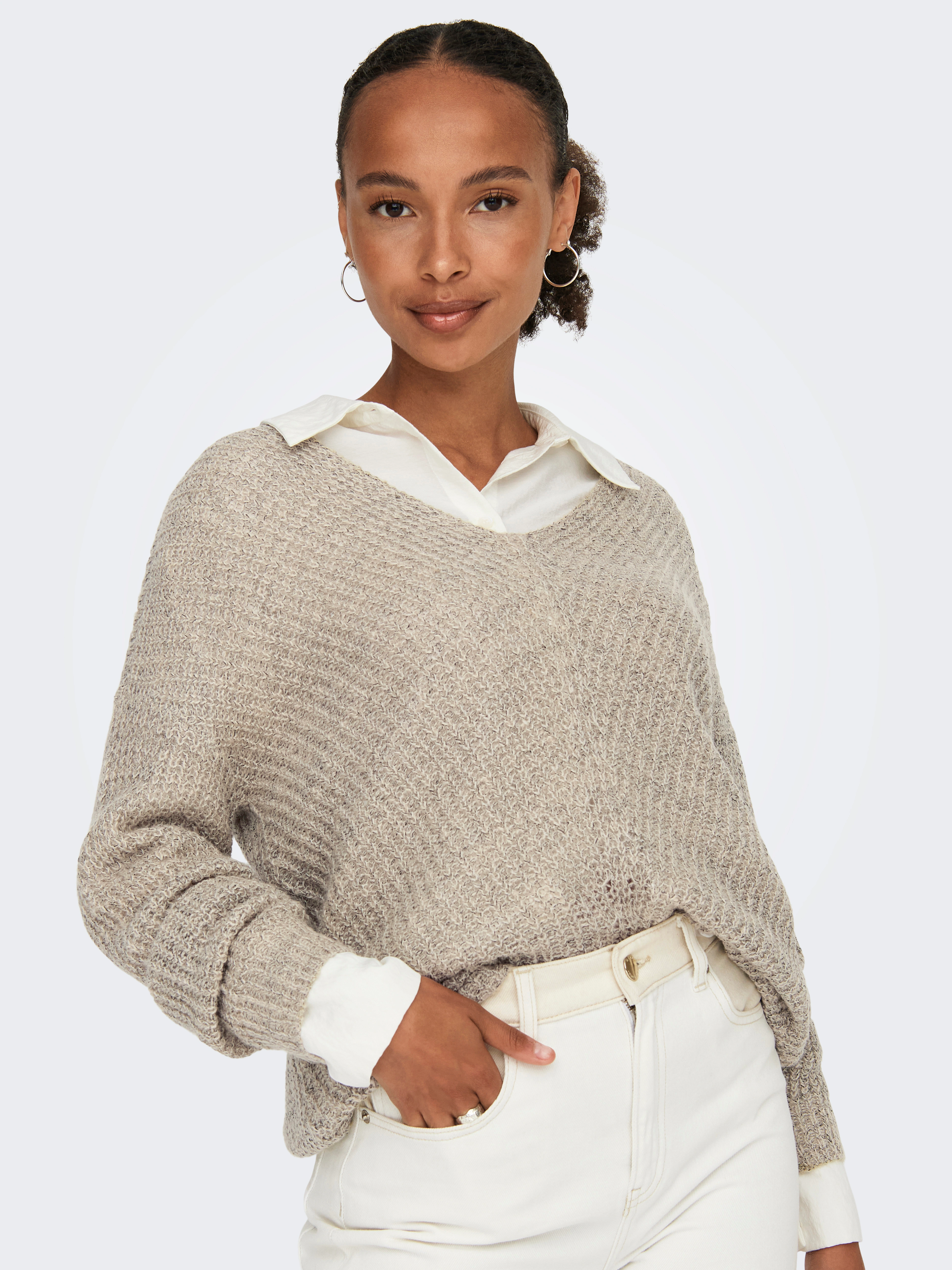 JDY Strickpullover "JDYNEW MEGAN L/S PULLOVER KNT NOOS" günstig online kaufen