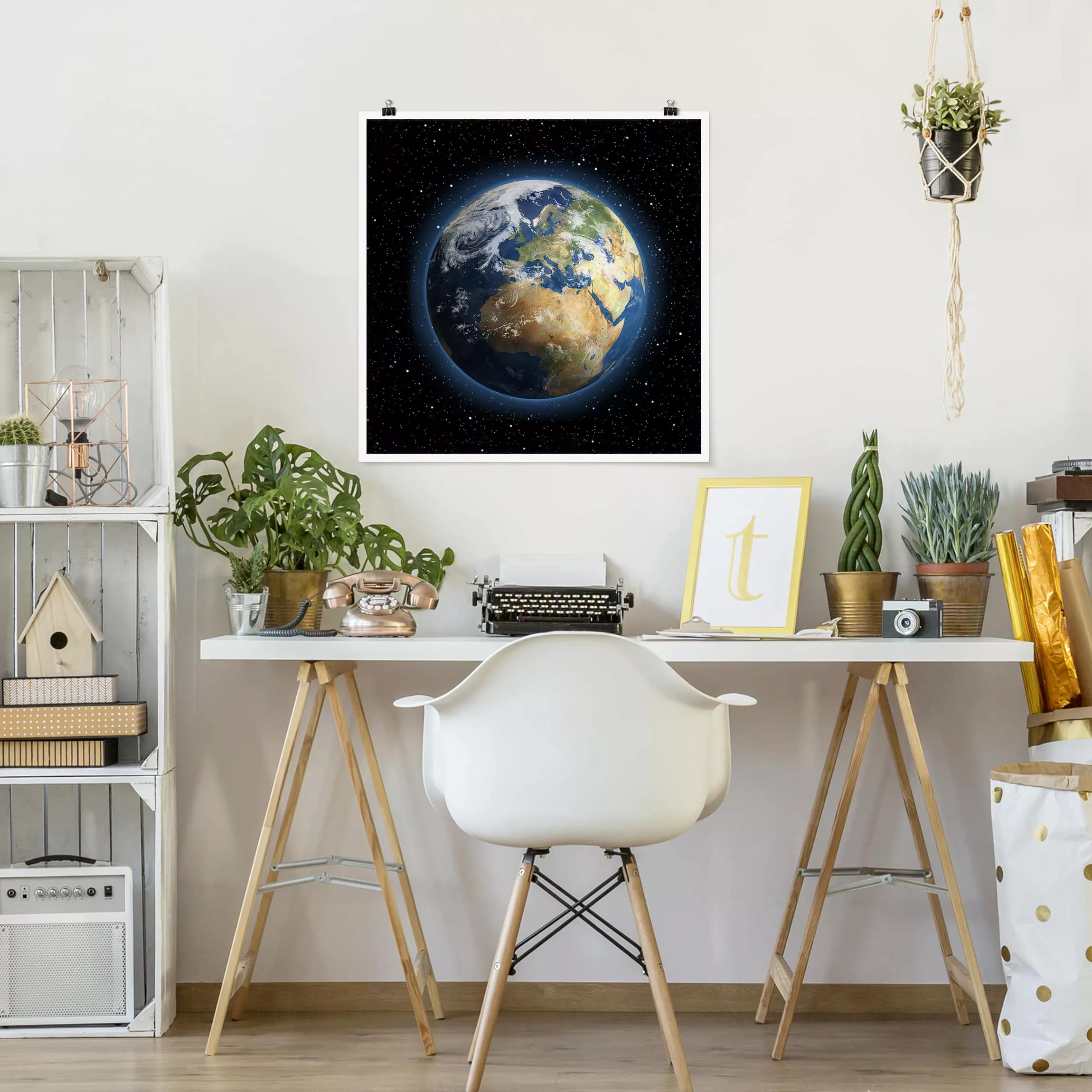 Poster - Quadrat My Earth günstig online kaufen