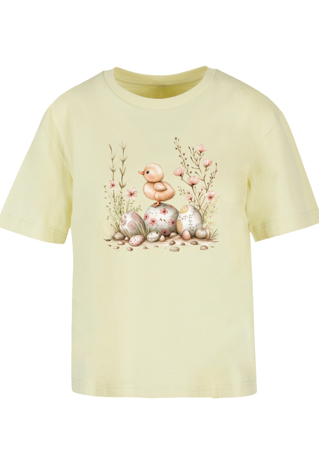 F4NT4STIC T-Shirt "Ostern Küken Ei Blumen", Premium Qualität günstig online kaufen