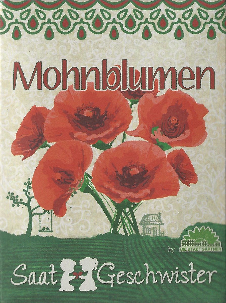 Blumensamen Saatgut Mohnblumen (Papaver Rhoeas). günstig online kaufen