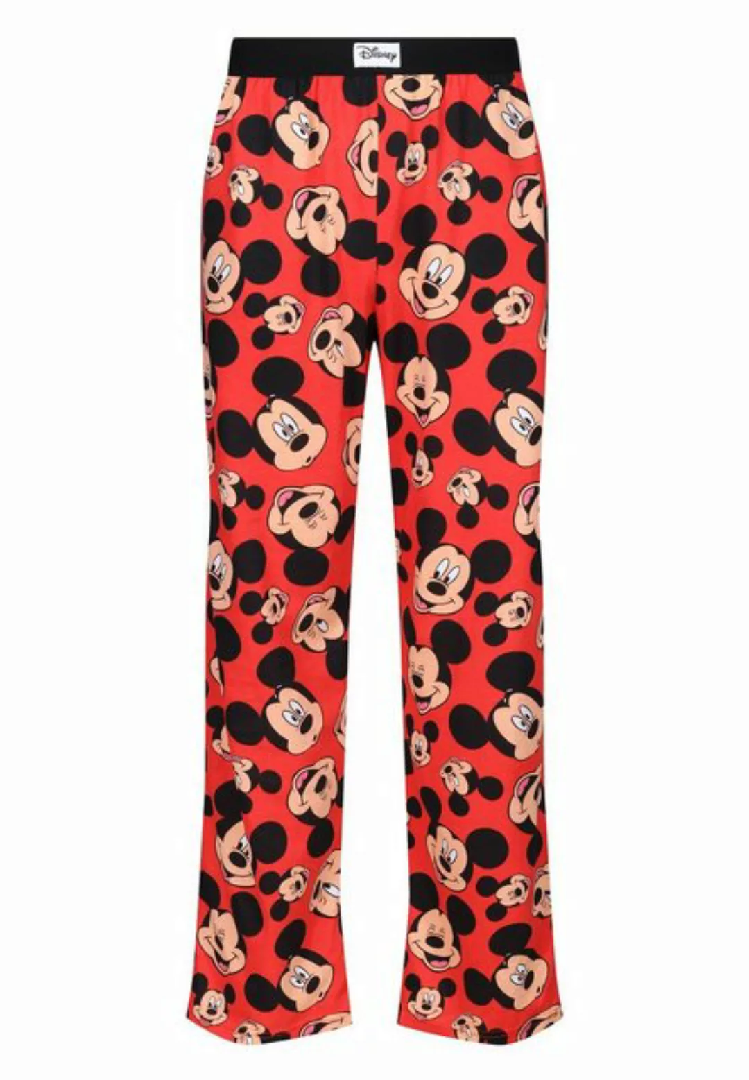 Recovered Loungepants Loungepant - Disney Mickey Faces Red günstig online kaufen