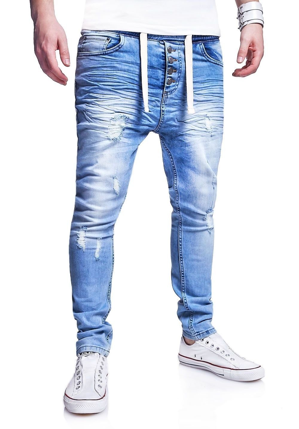 behype Slim-fit-Jeans "Mood", im coolen Jogger-Stil günstig online kaufen