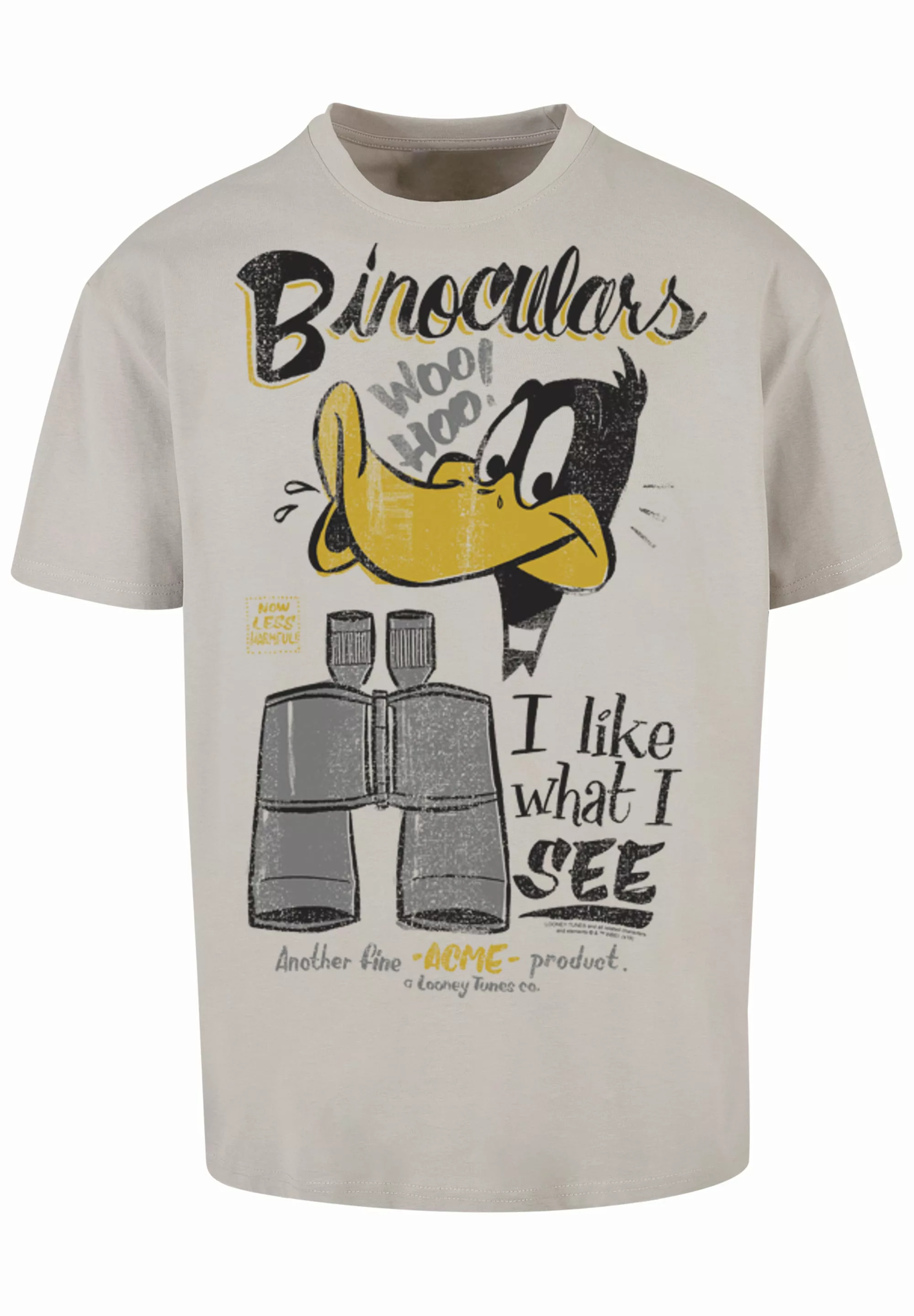 F4NT4STIC T-Shirt "Looney Tunes Daffy Duck Binoculars", Print günstig online kaufen