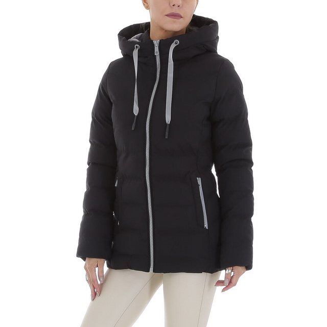 Ital-Design Steppjacke Damen Freizeit (87256473) Kapuze Gefüttert Winterjac günstig online kaufen