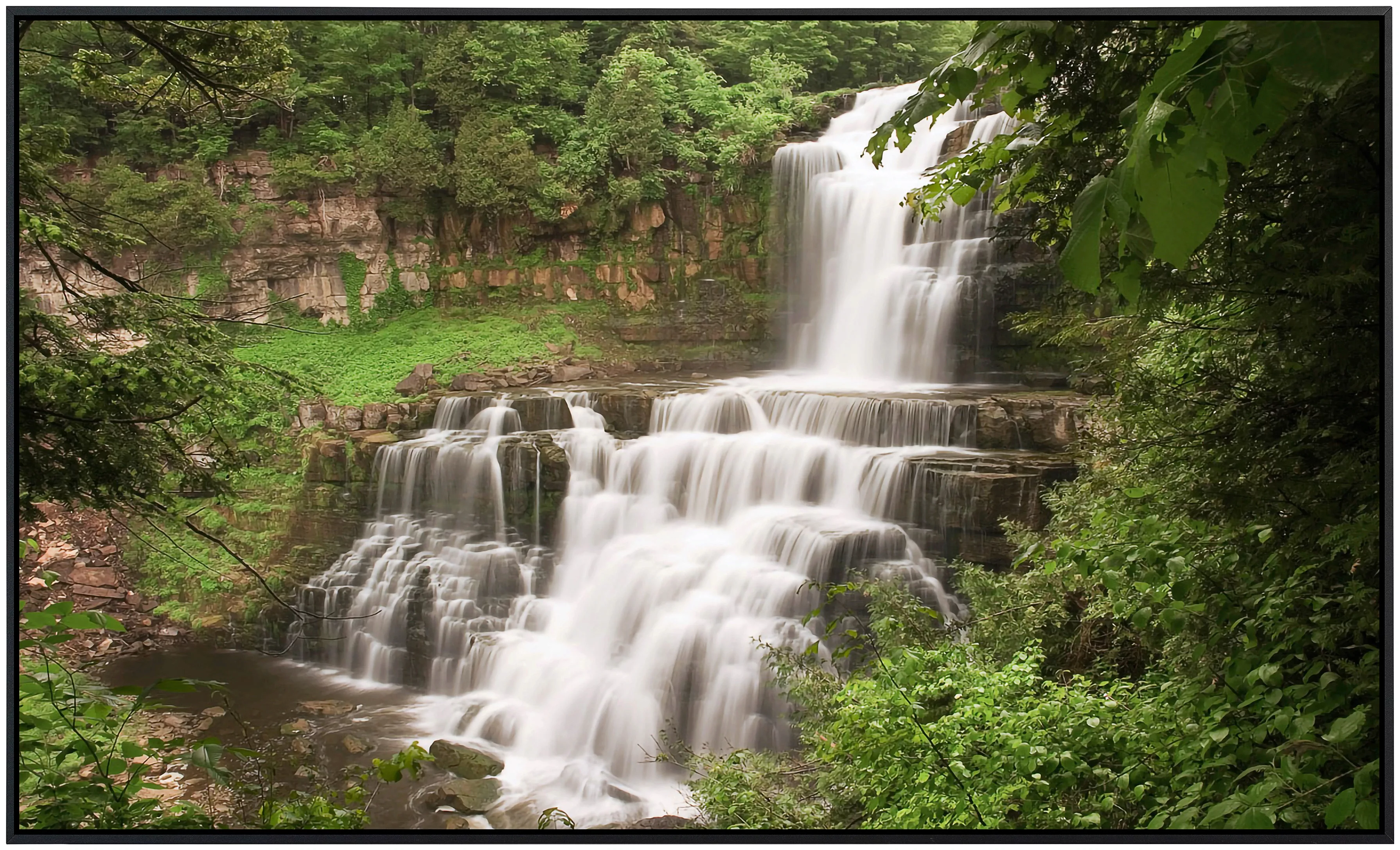 Papermoon Infrarotheizung »Wasserfall im Wald« günstig online kaufen