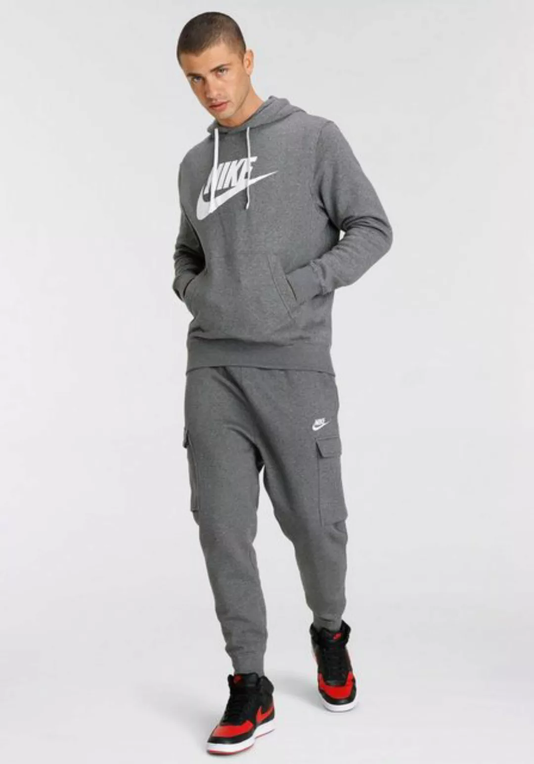 Nike Sportswear Kapuzensweatshirt Club Fleece Men's Graphic Pullover Hoodie günstig online kaufen