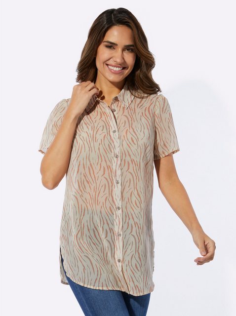 Sieh an! Klassische Bluse Longbluse günstig online kaufen