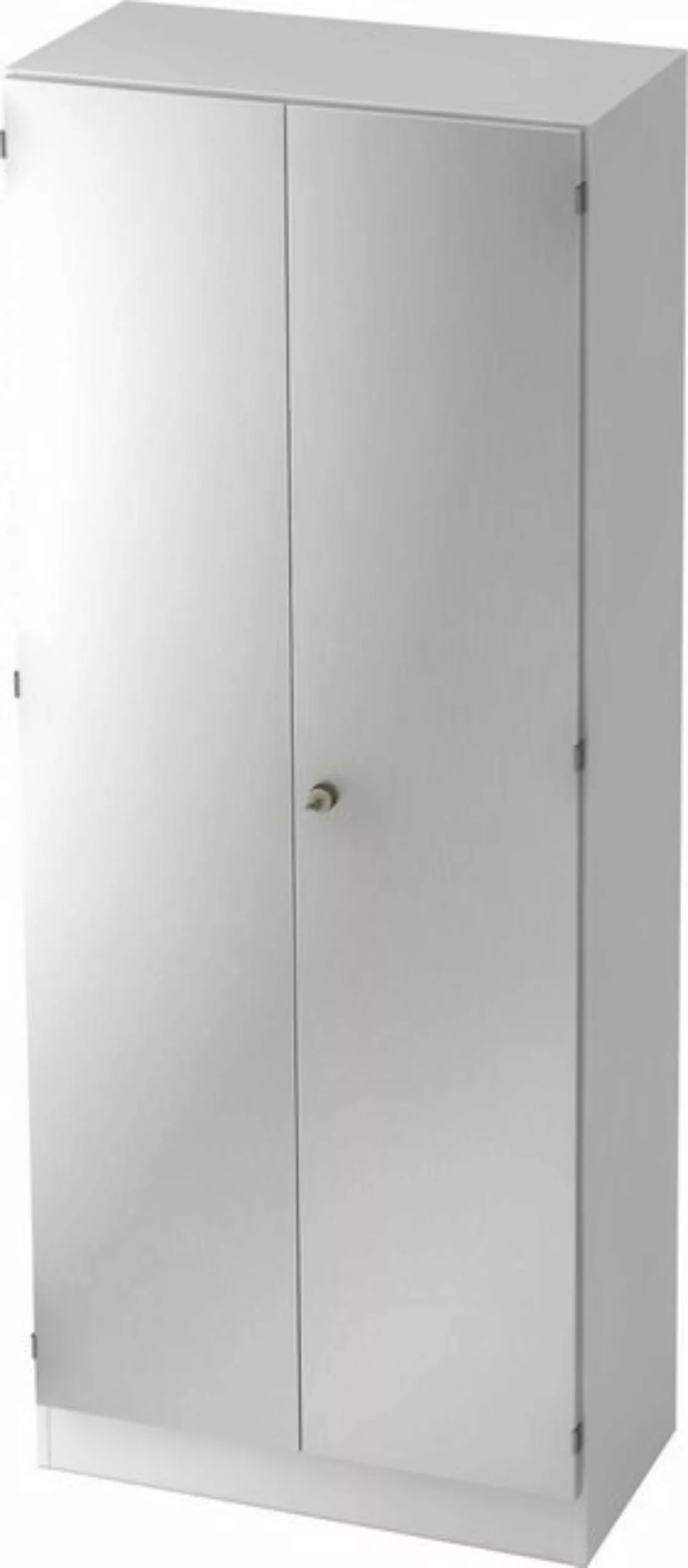 HAMMERBACHER Aktenschrank Schrank Solid 5 OH BxTxH 80x42x200,4cm Sockelblen günstig online kaufen