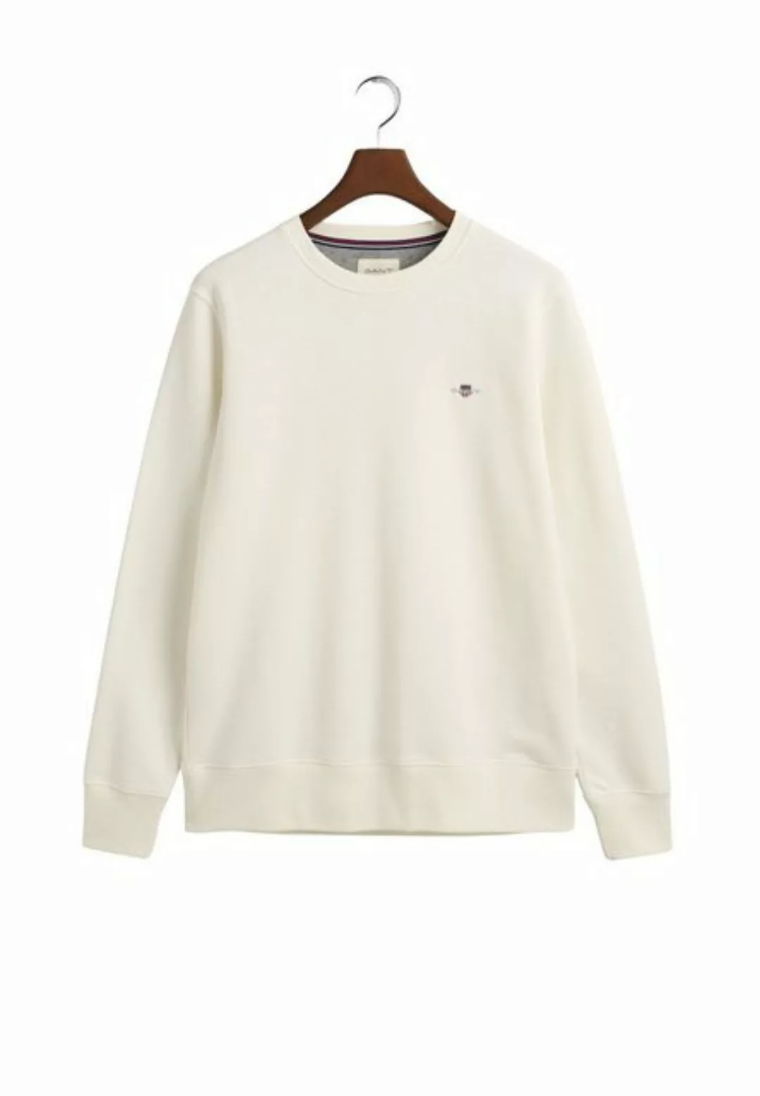 Gant Sweatshirt "REG SHIELD C-NECK SWEAT", mit Logostickerei auf der Brust günstig online kaufen