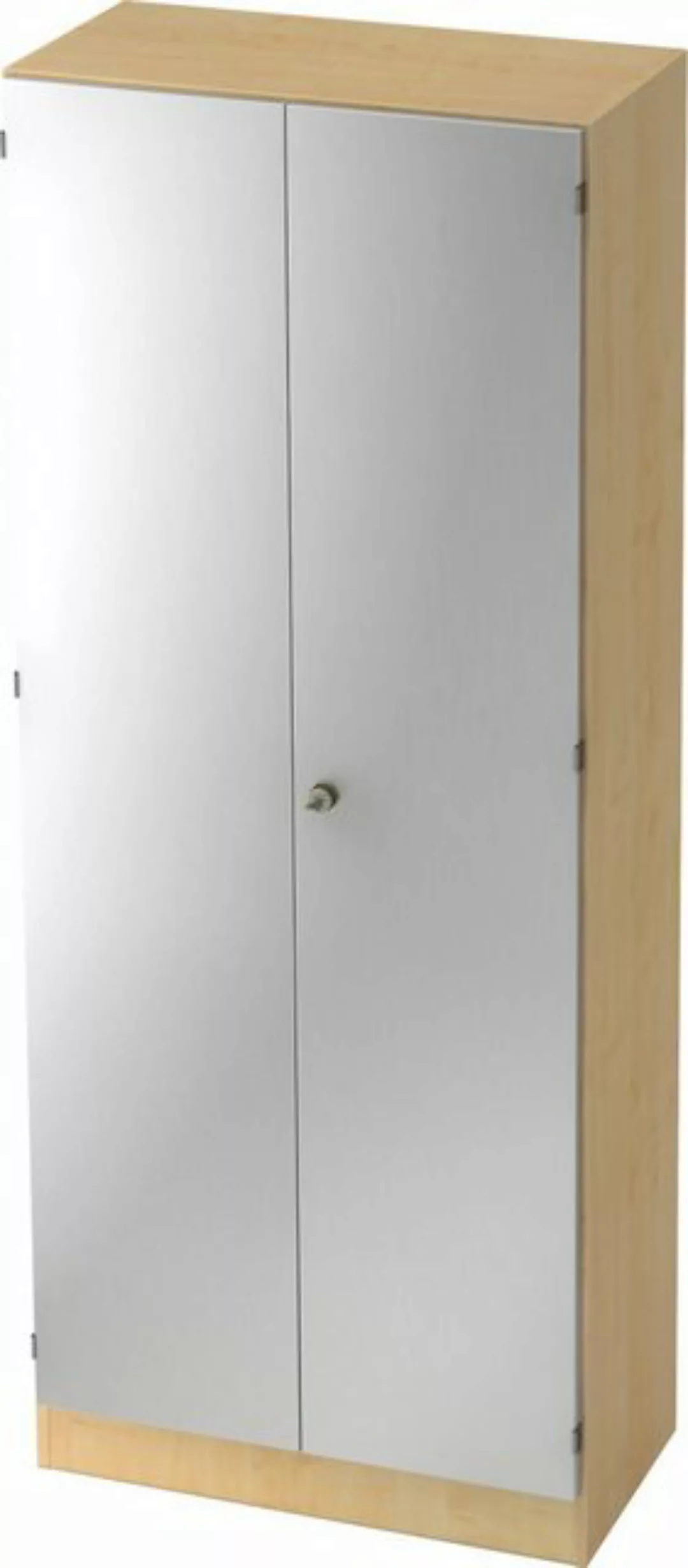 Aktenschrank schrank Solid 5 OH BxTxH 80x42x200,4cm Sockelblende Griff SG A günstig online kaufen