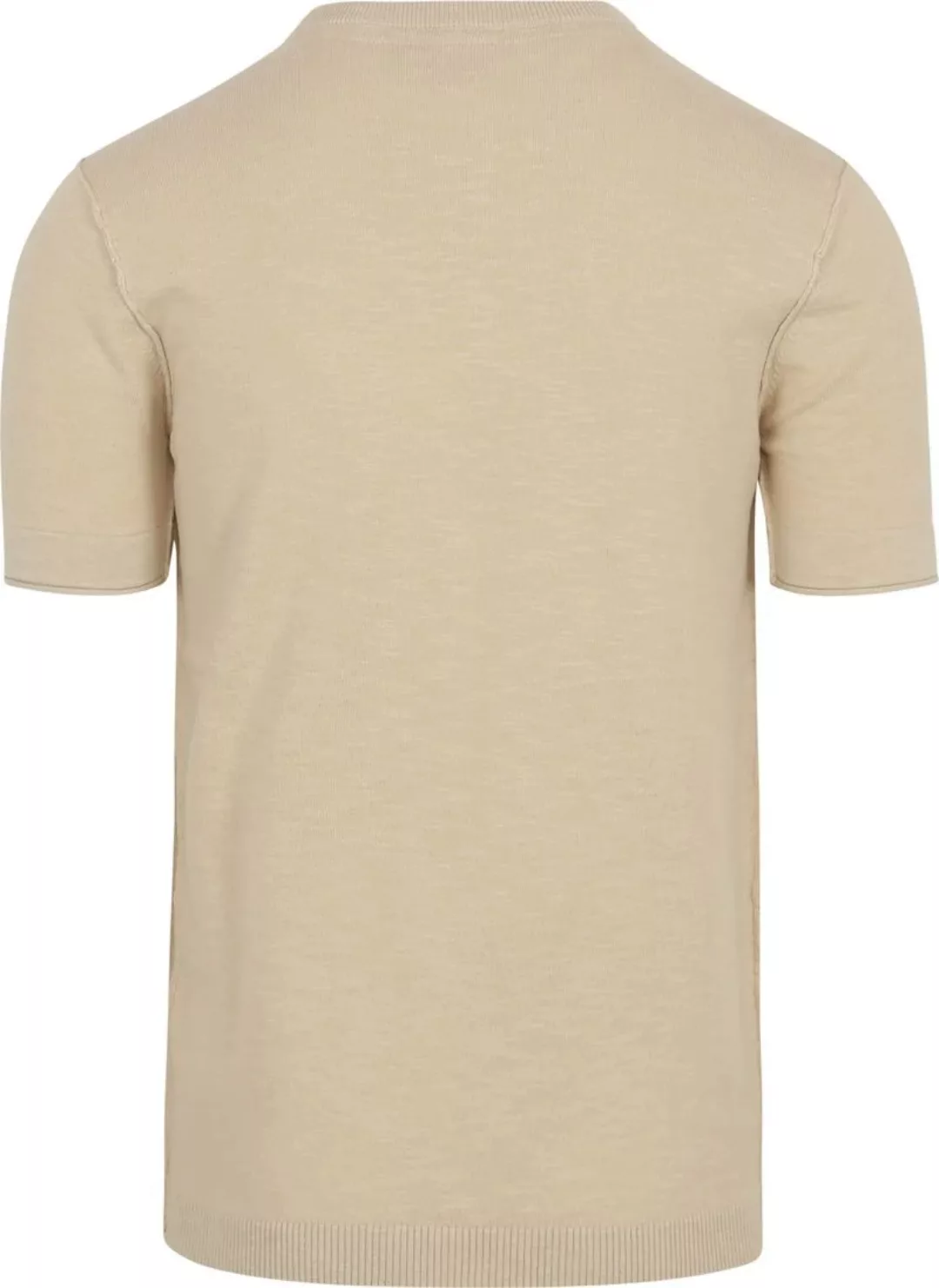 No Excess Knitted T-Shirt Ecru - Größe L günstig online kaufen