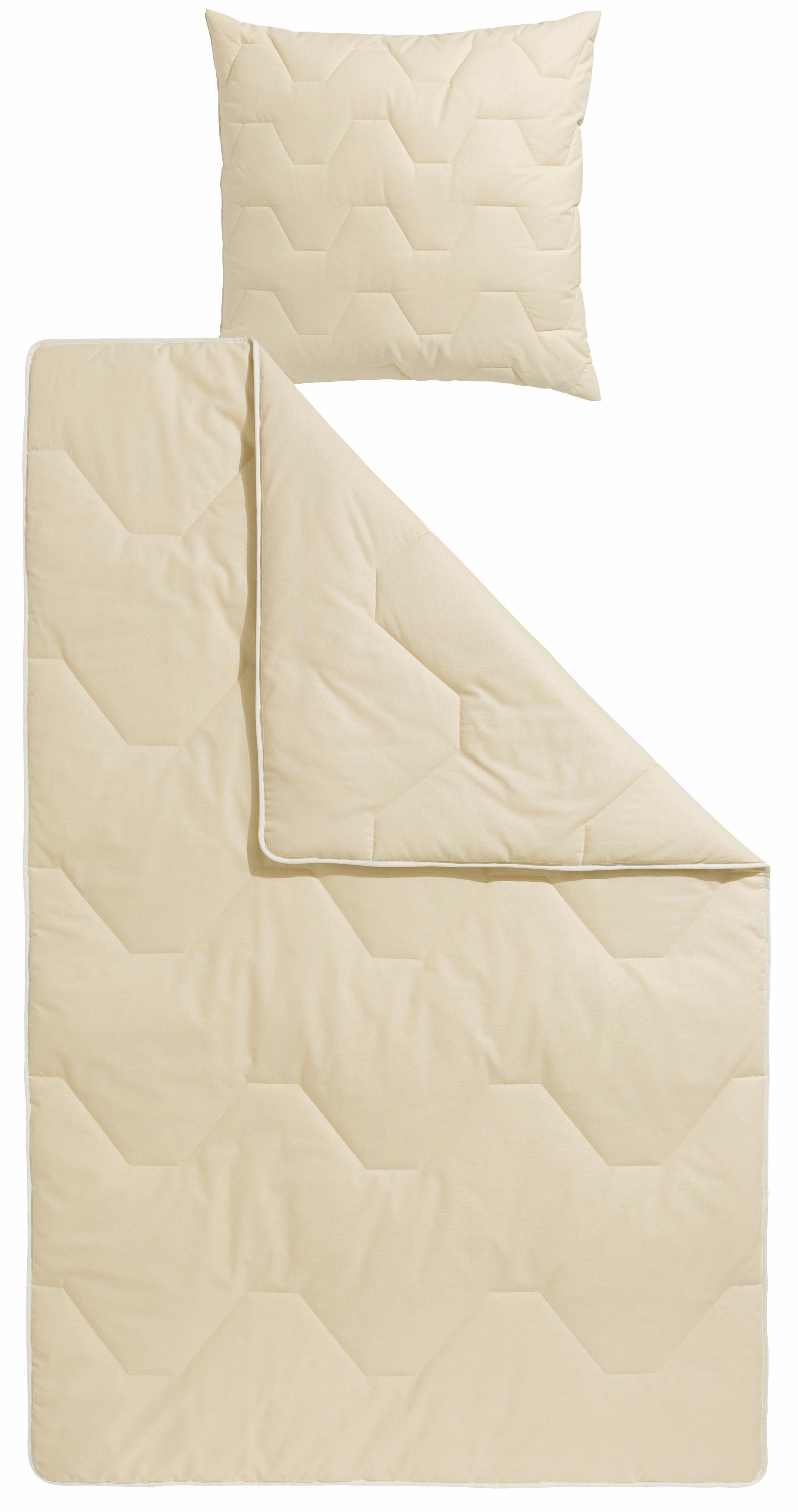 Älgdröm Naturfaserbettdecke + Kopfkissen Bettdecke 135x200 günstig online kaufen