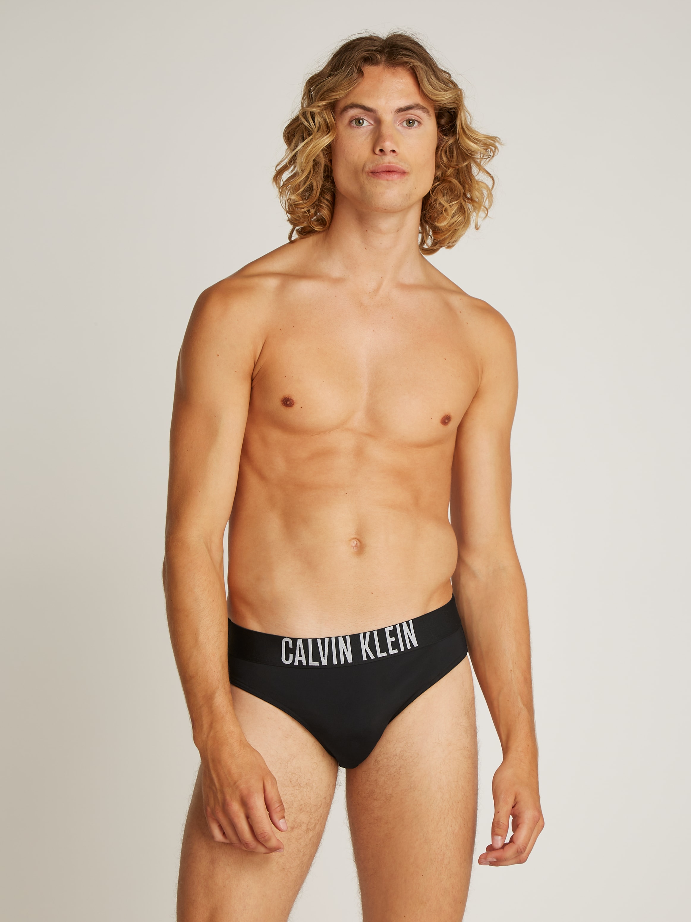 Calvin Klein Swimwear Badeslip "BRIEF WB", mit Logobund günstig online kaufen