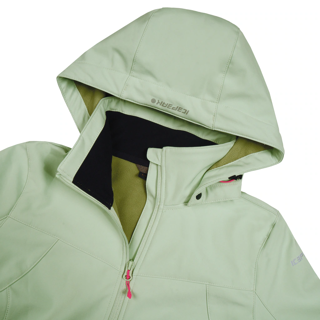 Icepeak Softshelljacke "D SOFTSHELLJACKE BRENHAM", mit Kapuze, mit hohem St günstig online kaufen