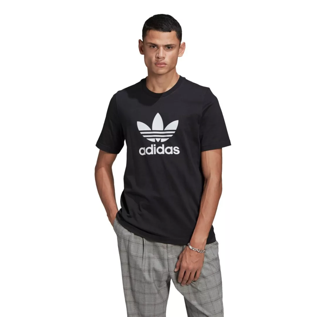 Adidas Originals Adicolor Trefoil Kurzarm T-shirt 2XL Black / White günstig online kaufen