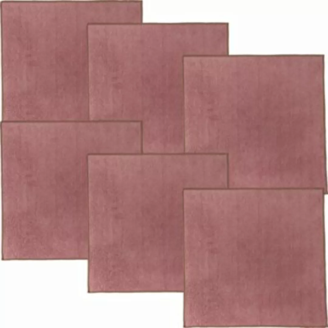 Erwin Müller Microfasertuch 6er-Pack rosa Gr. 40 x 40 günstig online kaufen