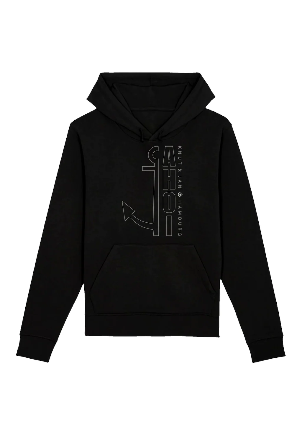 F4NT4STIC Kapuzenpullover "Ahoi Anker Outlines Knut & Jan Hamburg", Premium günstig online kaufen