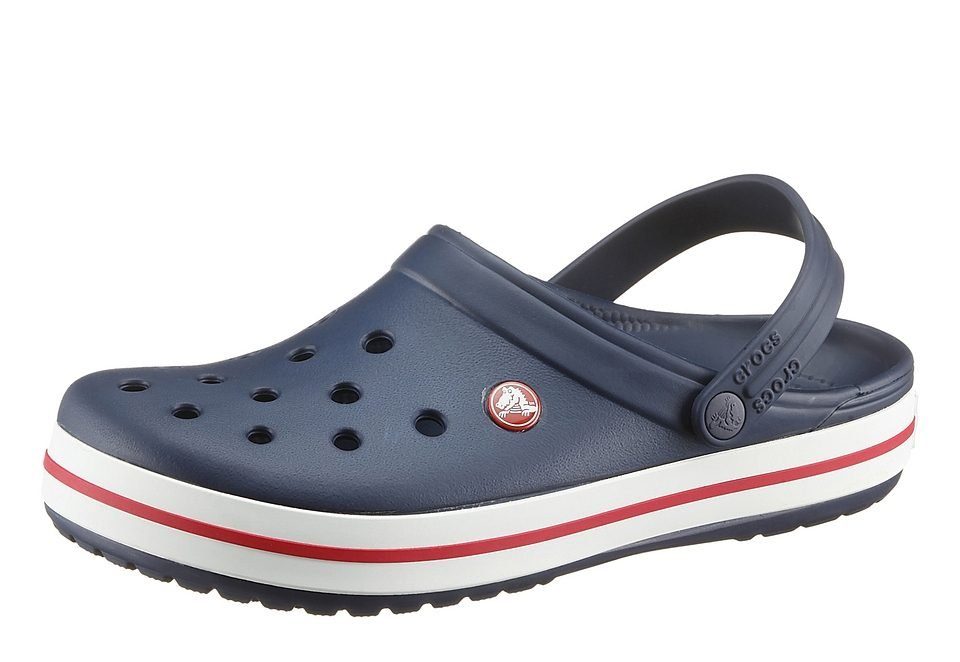 Crocs Sandale Crocband Clog navyblau/weiss/rot - günstig online kaufen