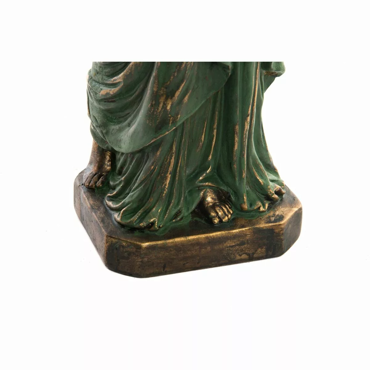 Deko-figur Dkd Home Decor Statue Of Liberty Golden Grün Harz (15 X 10 X 48 günstig online kaufen