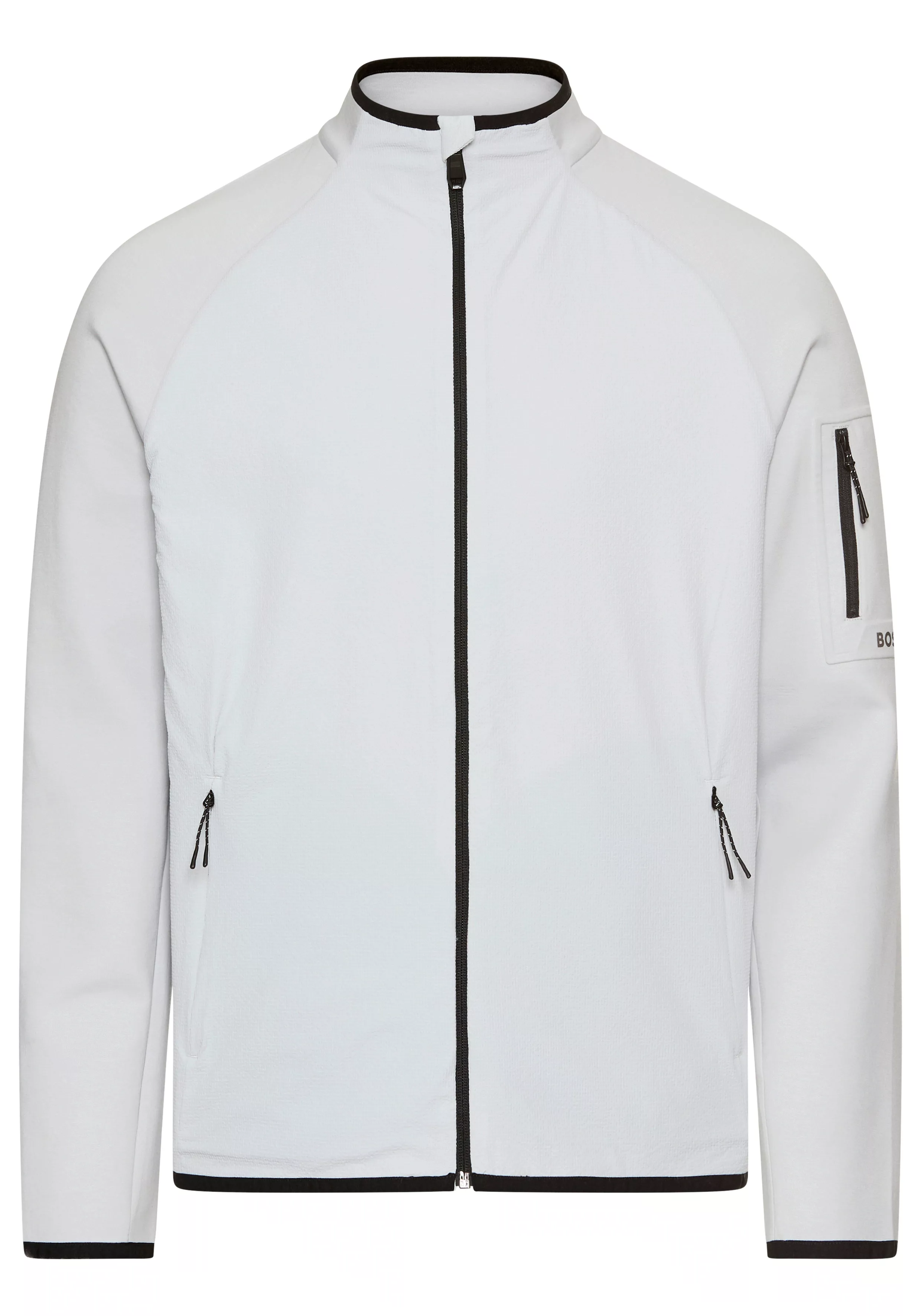 BOSS GREEN Sweatjacke "FZ Urban Tech", mit dekorativen reflektierenden Deta günstig online kaufen