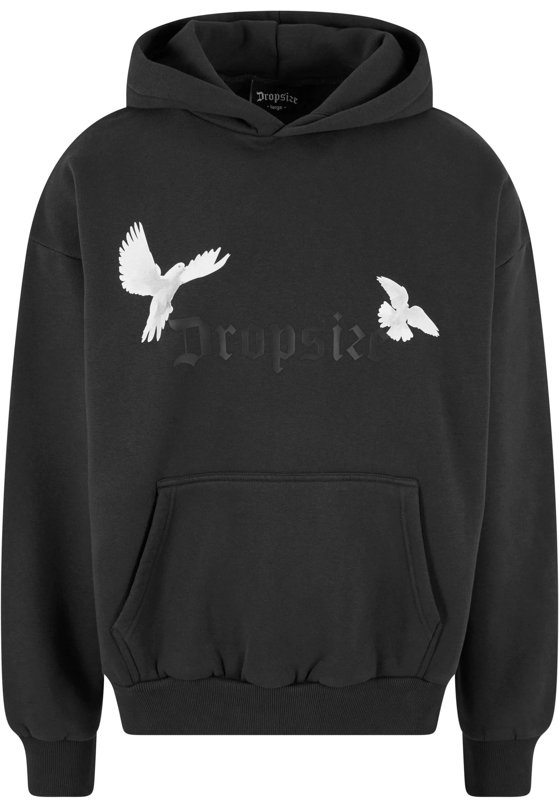 Dropsize Kapuzensweatshirt "Dropsize Herren Heavy Oversize Doves Hoodie" günstig online kaufen