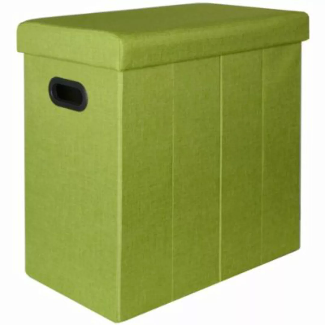 Dune Design® Wäschekorb faltbar in Grün 50x25x49cm (BxTxH) grün günstig online kaufen