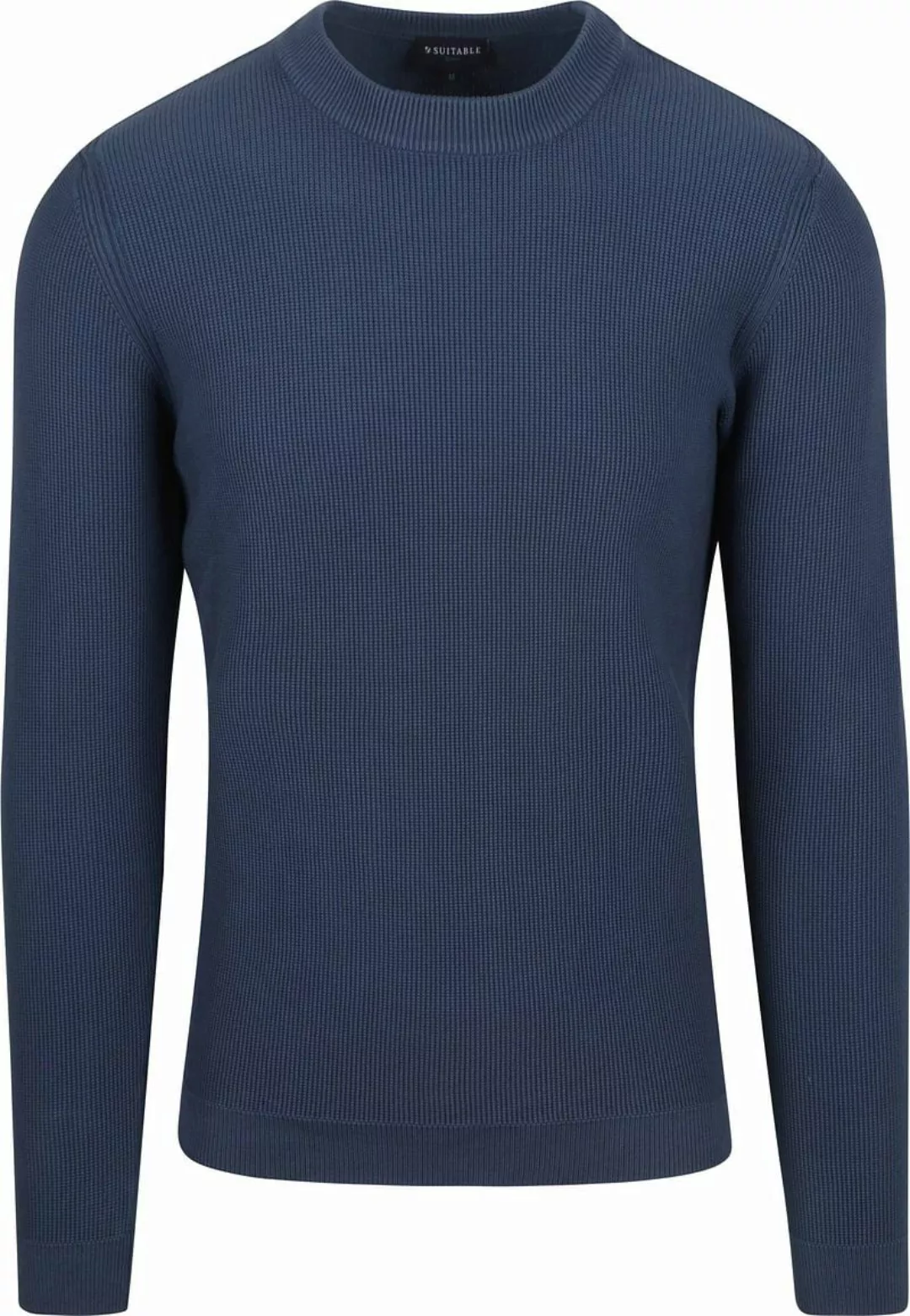 Suitable Respect Pullover Mamase Mid Blau - Größe L günstig online kaufen