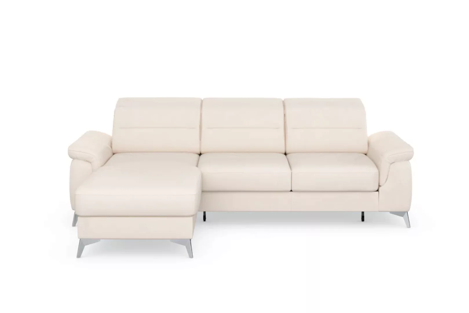 sit&more Ecksofa "Sinatra L-Form", mit Recamiere, optinal mit Kopfteilverst günstig online kaufen