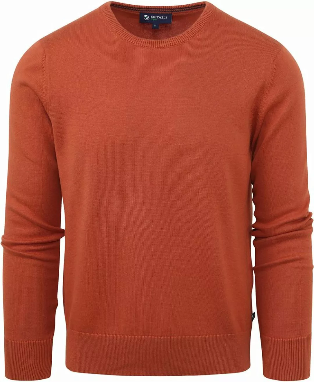 Suitable Respect Oinix Pullover O-Ausschnitt Orange - Größe L günstig online kaufen