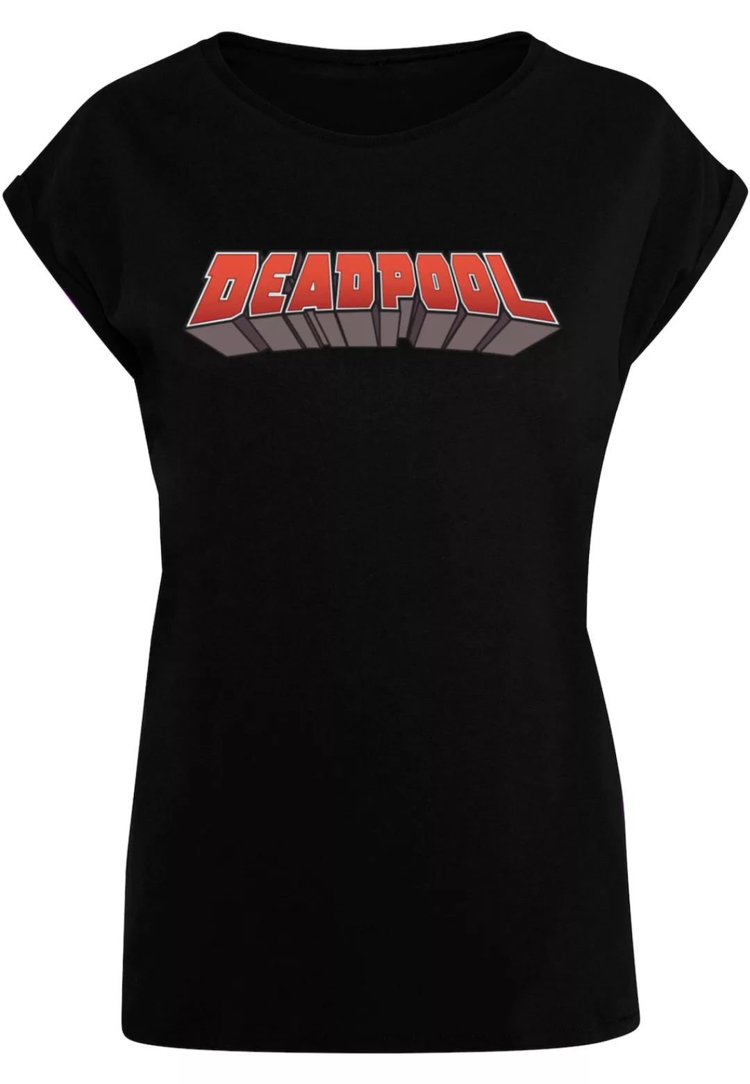 ABSOLUTE CULT T-Shirt "ABSOLUTE CULT Damen Ladies Deadpool - Text Logo T-Sh günstig online kaufen