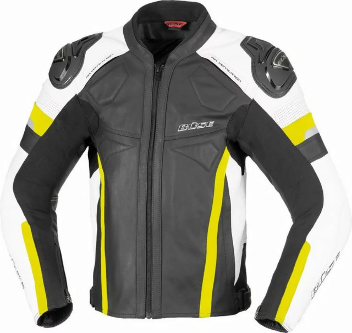 Büse Motorradjacke Monza Motorrad Lederjacke günstig online kaufen