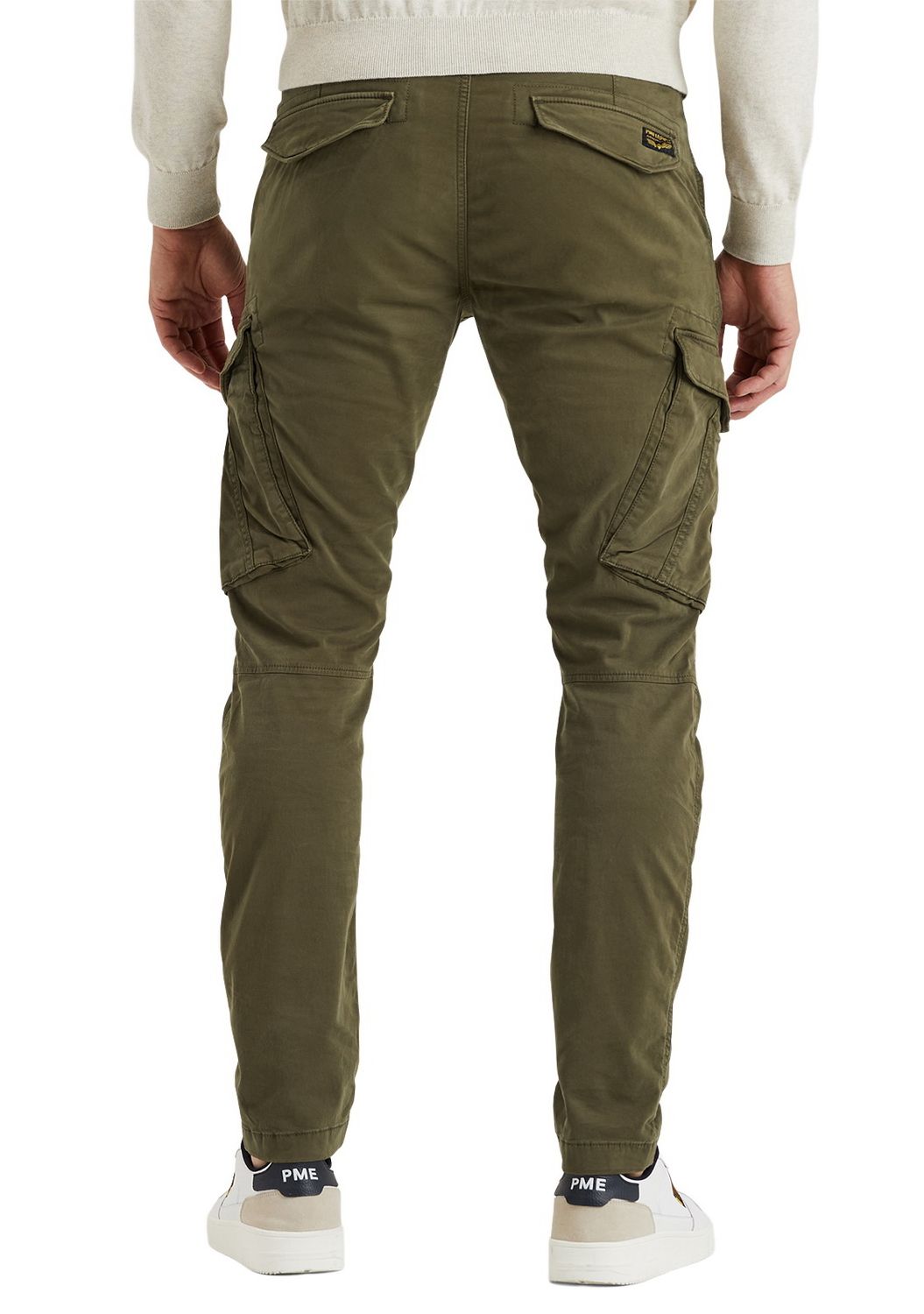 PME Legend Herren Cargohose NORDROP - Tapered Fit - Blau Beige Oliv Grün günstig online kaufen